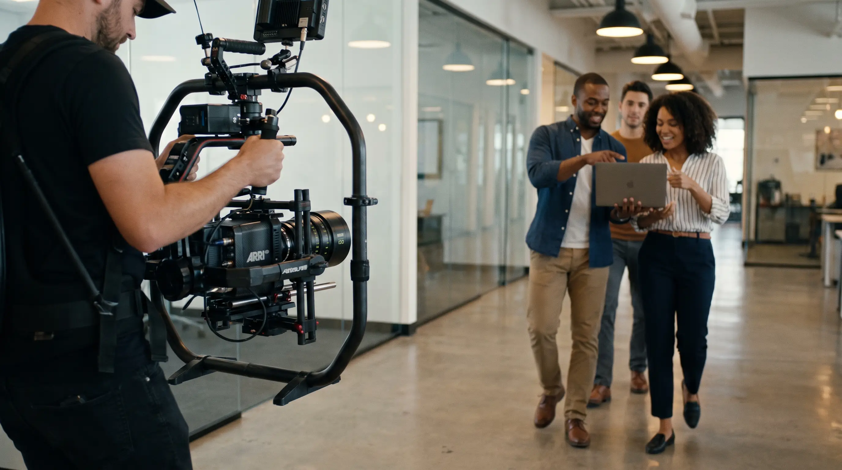 Recruiting brand story shoot